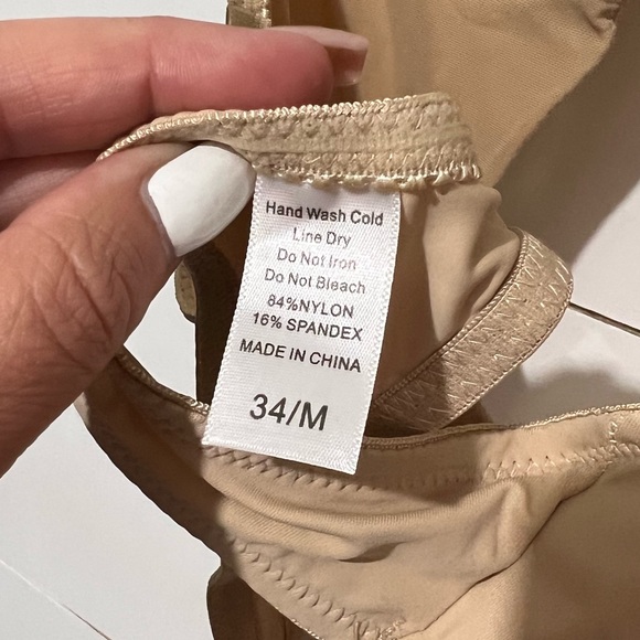 Low back, low front body suit - Picture 5 of 8